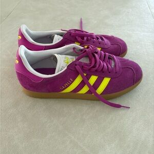 Adidas Magenta Athletic Shoes 
Worn once. Excellent condition